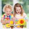24 Pack Mother' Day Spring Honeycomb Flower Craft Kits, Make Your Flowers Pot Gift Crafts Decor, DIY Flowers Appreciation Gifts Home School Classroom Art Activities